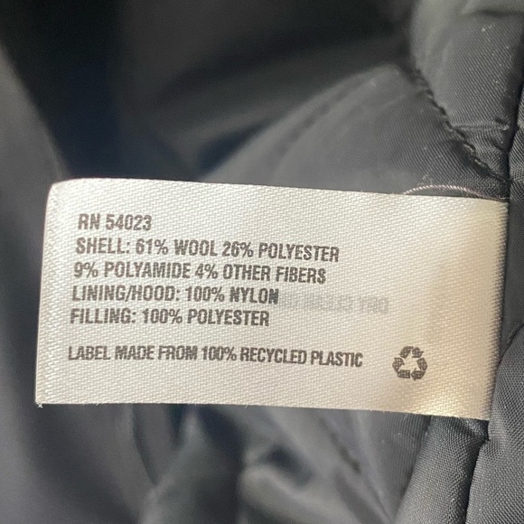 The Gap Lanificio Nello Gori True Black Wool Fatigue Jacket - Picture 14 of 15